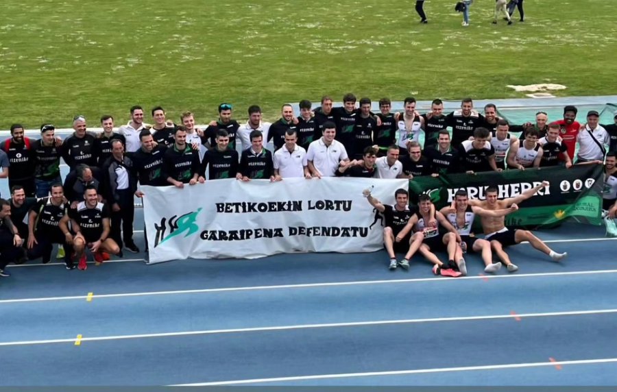 Victoria del equipo masculino del Hiru Herri